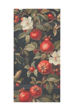 Купить полотенце махровое 70х140 cм (Ituma) c принтом "Pomegranates"