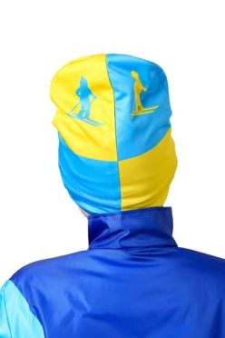 Шапка Сноу двухслойная детская, с полной запечаткой "Ski academy"#1