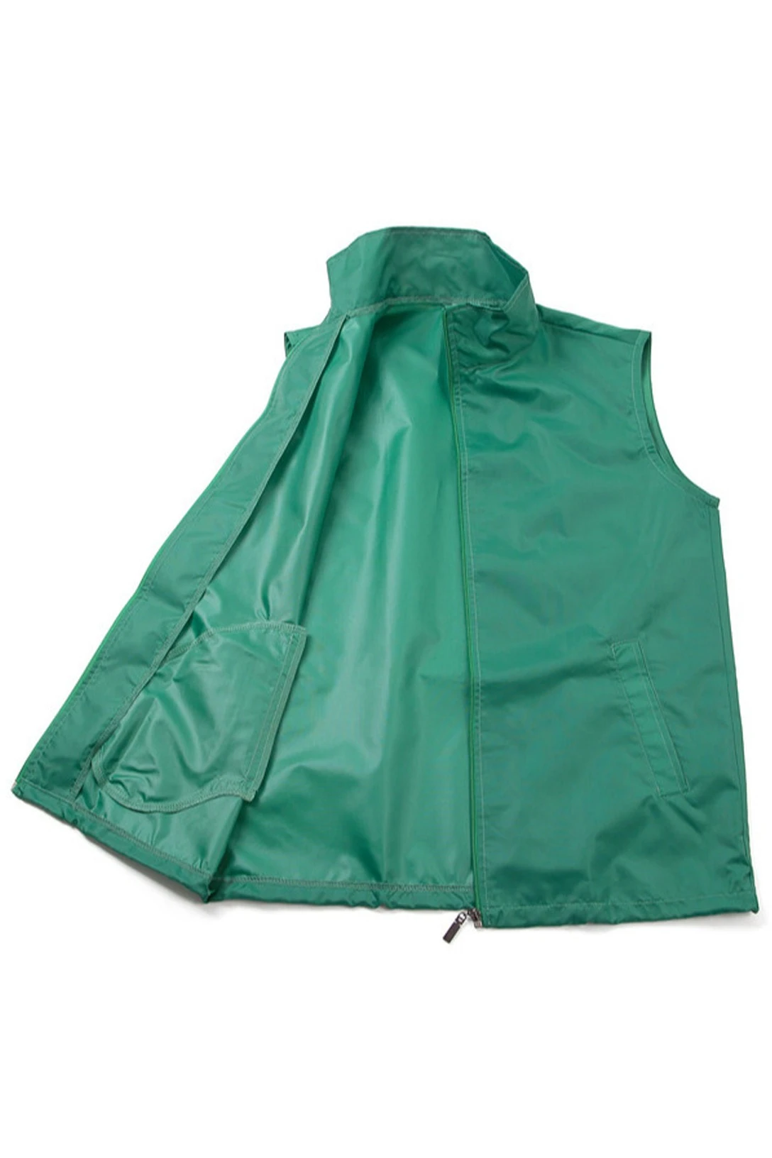 Жилет Брайт унисекс, однотонный зеленый#4 Жилет Брайт унисекс, однотонный зеленый#4