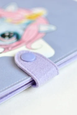 Органайзер для документов А5 из кожзама и фетра, с индивидуальным дизайном#2