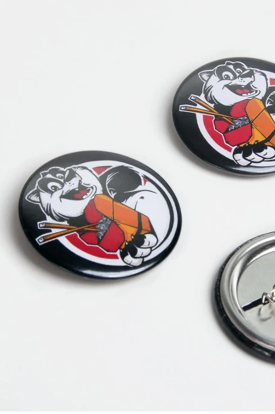 Значок закатной диаметр 44 мм, с печатью#3