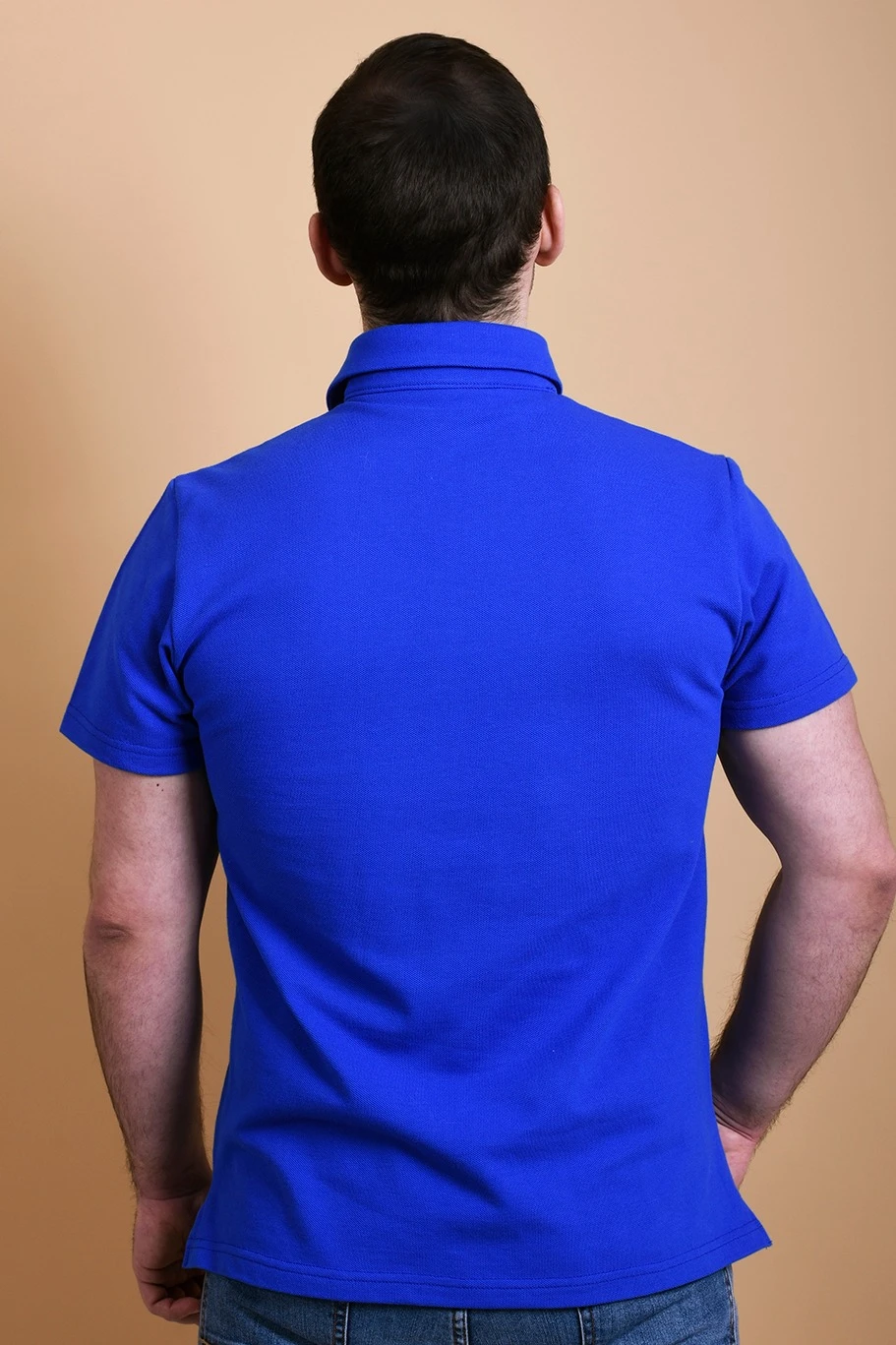 Поло Тейлор унисекс однотонная "Play com"#1 Поло Тейлор унисекс однотонная "Play com"#1