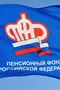 Флаг 90*135 см Пенсионный фонд РФ